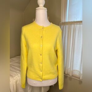 NWT Kimchi Blue by Urban Outfitters • Bright Marigold Button-Front Sweater • XS